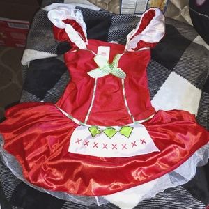 XS Strawberry shortcake costume